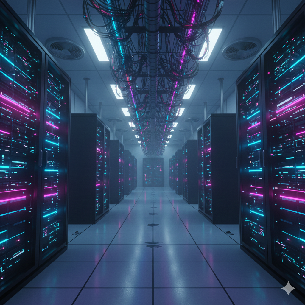 Data center server racks